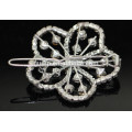 Coreano Shinning Flower Design Crystal Hairgrip Meninas Rhinestone Hairclip